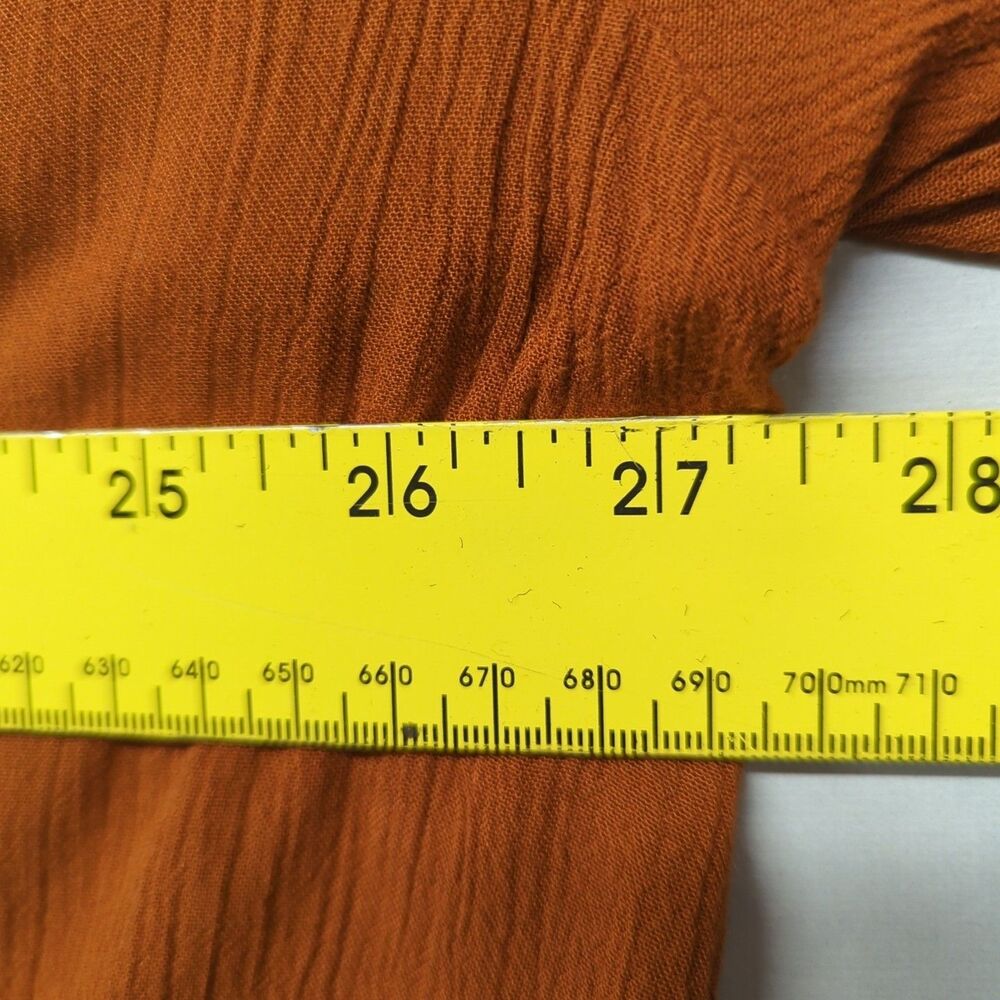 Knox Rose A New Day Blouse XXL Lot Of 2 Tops Burnt Orange - Picture 9 of 16